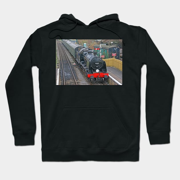 U Class, Corfe Castle, March 2024 Hoodie by RedHillDigital